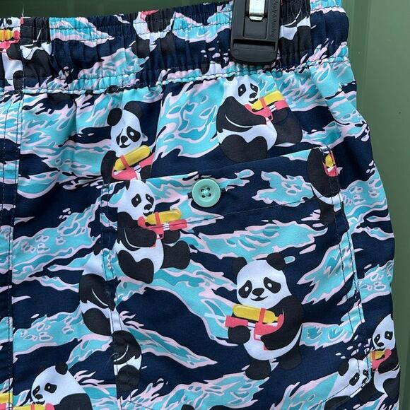 Men's Elastic Waist Swim Trunks Shorts 6" Inseam Beach Vacation Size S - Picture 4 of 4